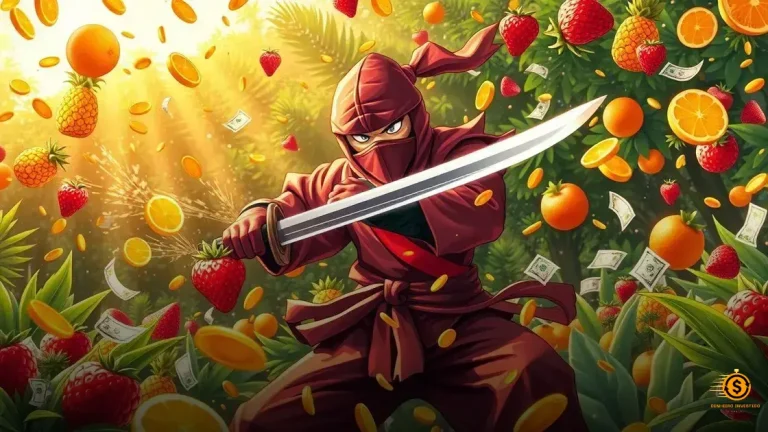 fruit ninja ganhar dinheiro