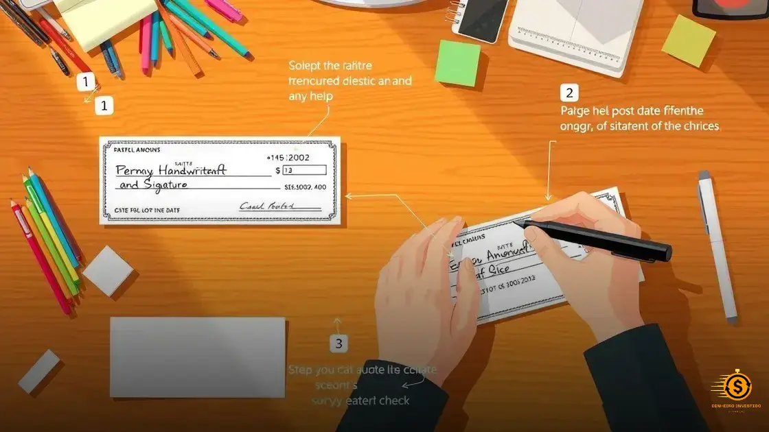 Preencher como preencher cheque pré-datado e evitar problemas financeiros