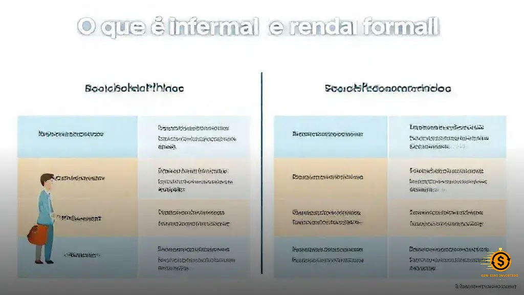 O que é renda informal e renda formal? Descubra a diferença!